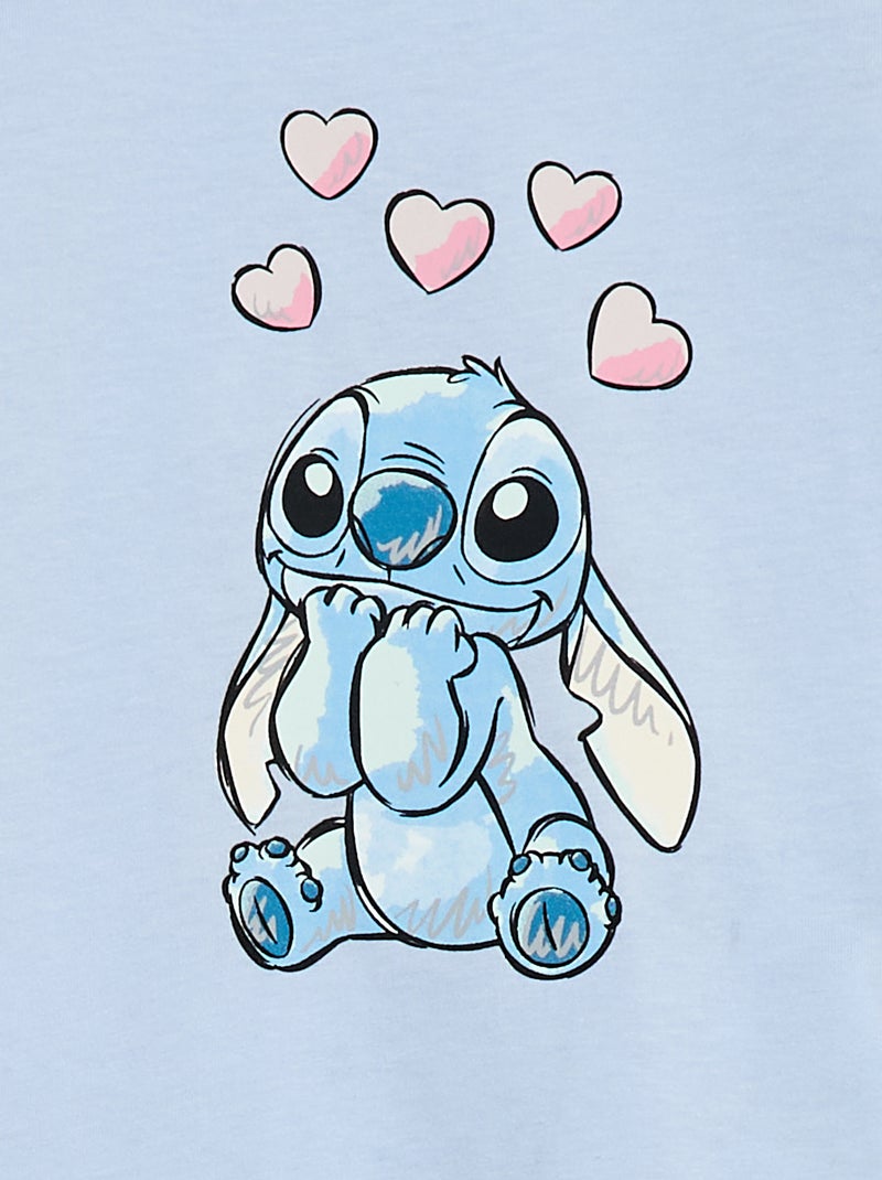 Langer Pyjama-Set 'Stitch' 'Disney' - 2-teilig Blau - Kiabi