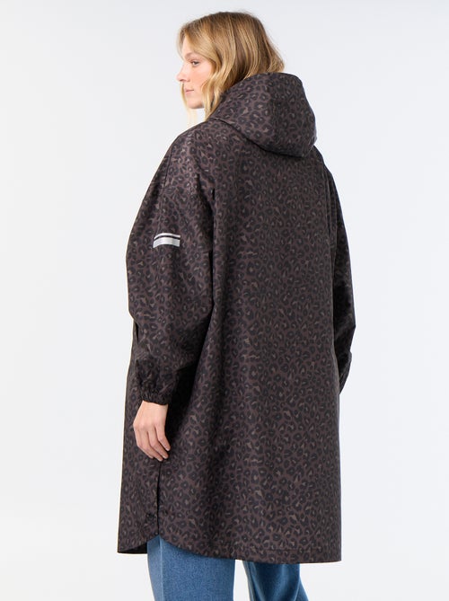 Langer, wasserabweisender Parka mit Kapuze - Kiabi