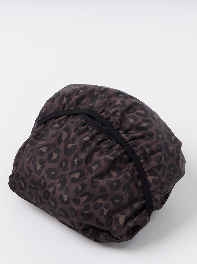 Langer, wasserabweisender Parka mit Kapuze Marron - Kiabi