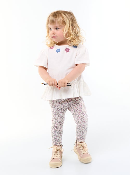 Langes bedrucktes Legging - Kiabi
