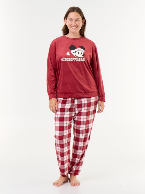 Langes \'Disney\' \'Minnie\' Fleece-Pyjama-Set – 2-teilig - Kiabi