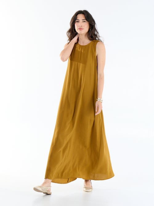 Langes Kleid mit weiter Passform - Kiabi