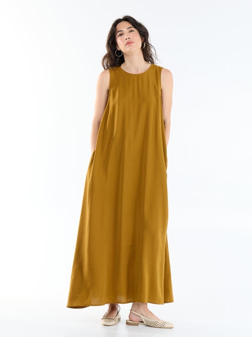 Langes Kleid mit weiter Passform - Kiabi