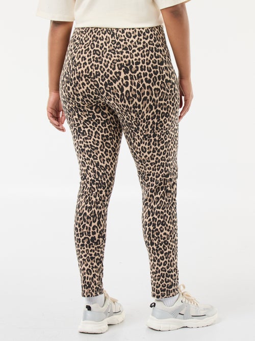 Langes Legging mit Leopardenmuster - Kiabi