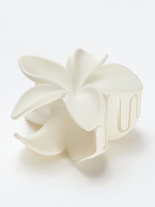 Large Flower-Shaped Claw Clip - Kiabi