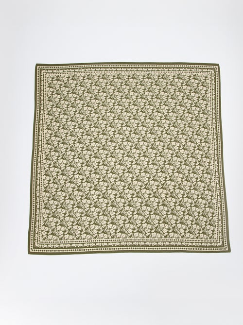 Large Square Scarf - 100 x 100 cm - Kiabi