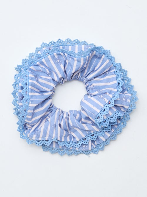 Large striped scrunchie - Kiabi