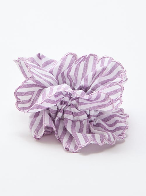 Large Striped Scrunchie - Kiabi