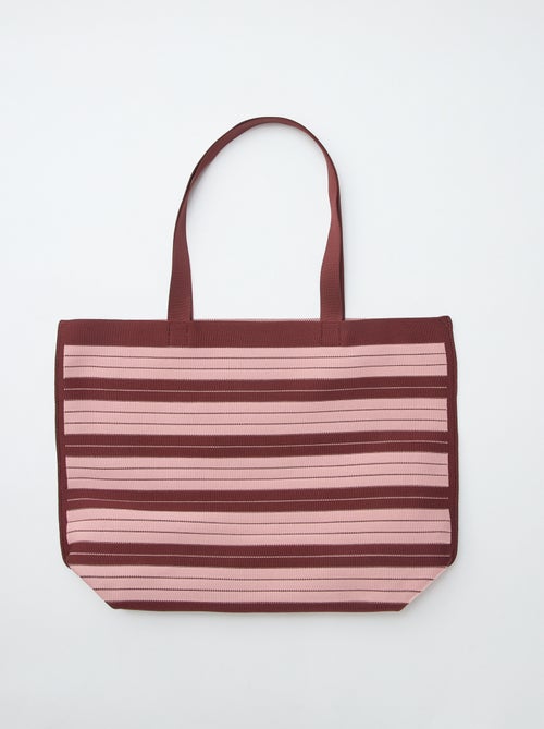 Large Striped Tote Bag - Kiabi