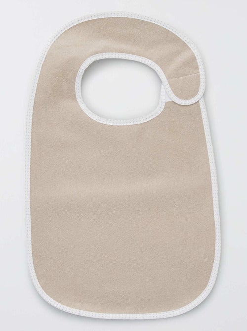 Le lot de 7 bavoirs éponge doublés - Kiabi