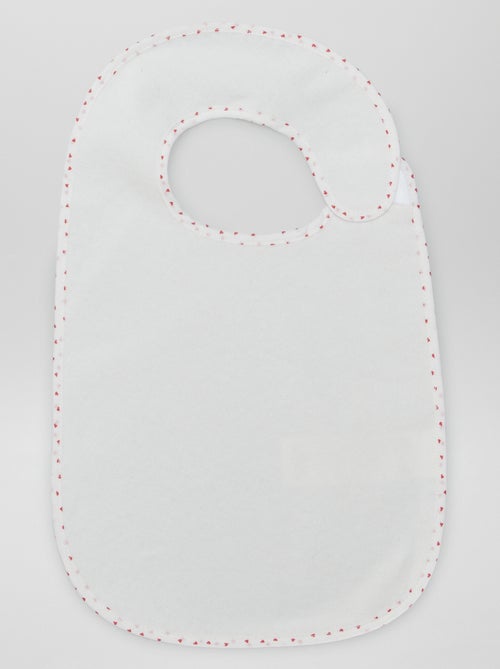 Le lot de 7 bavoirs éponge doublés - Kiabi