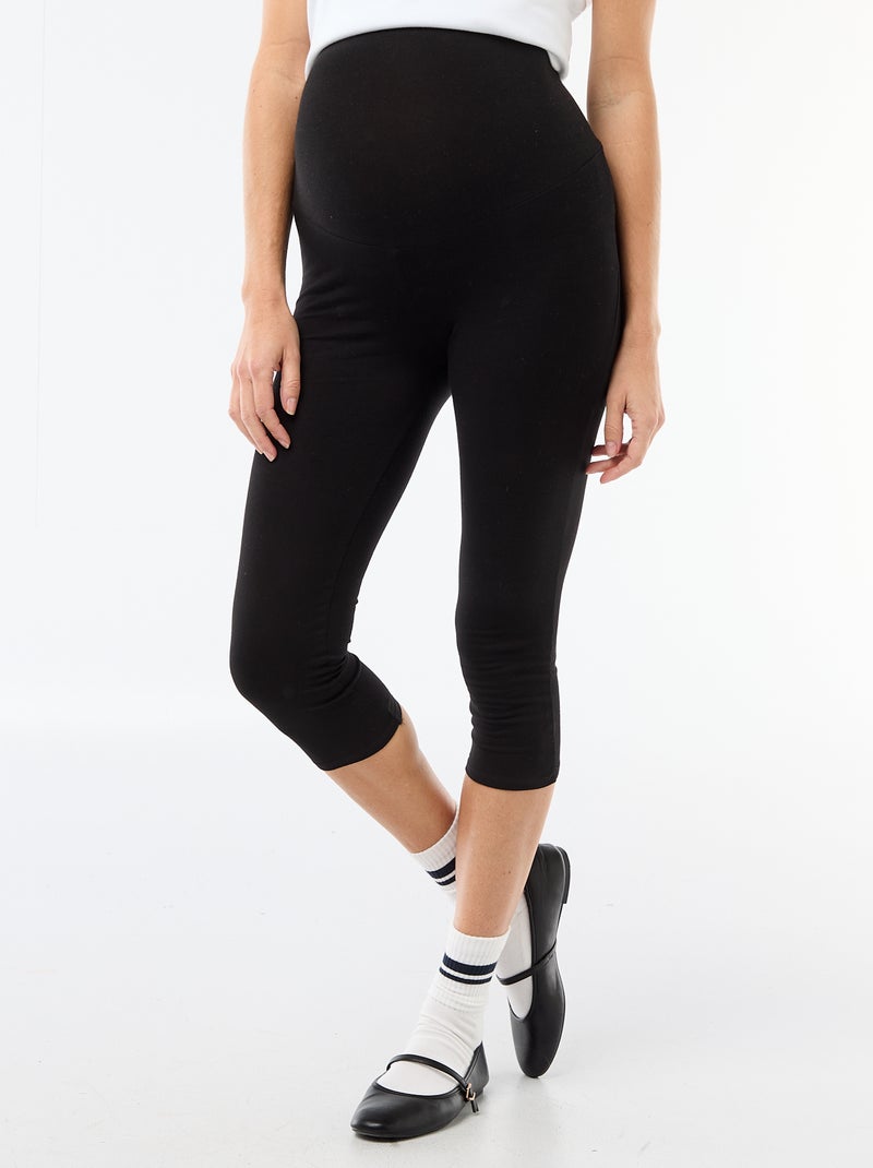 Legging 7/8ème grossesse Noir - Kiabi