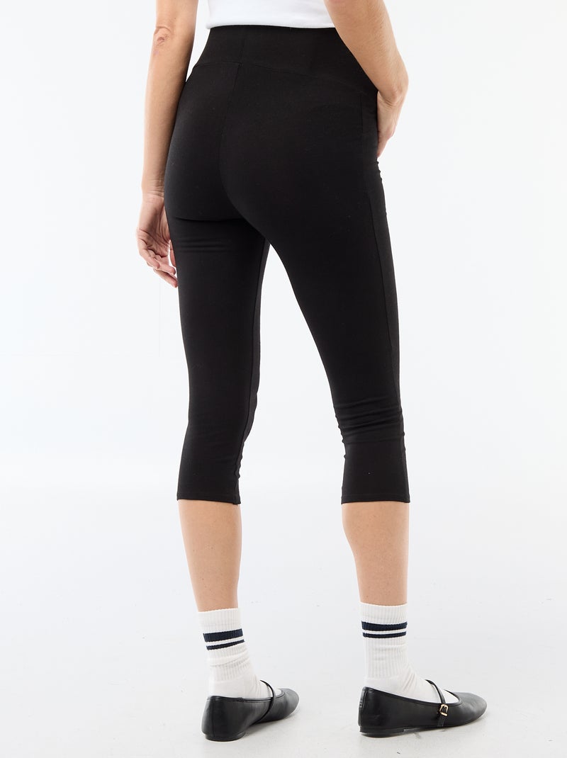 Legging 7/8ème grossesse Noir - Kiabi