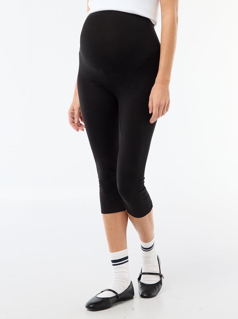 Legging 7/8ème grossesse Noir - Kiabi