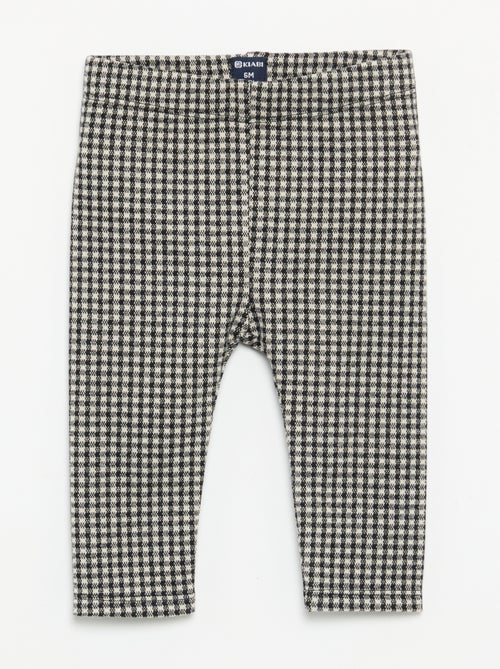 Legging aus gebürstetem Flanell - Kiabi