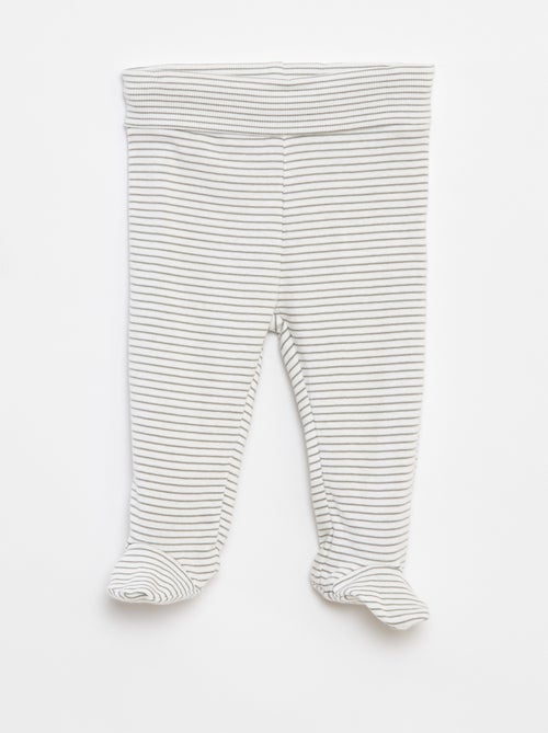 Legging avec pieds - Kiabi