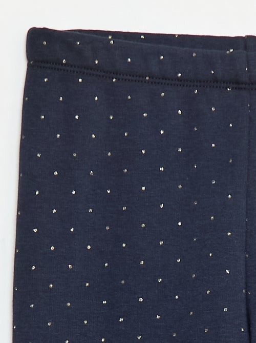 Legging chaud imprimé intérieur velours - Kiabi