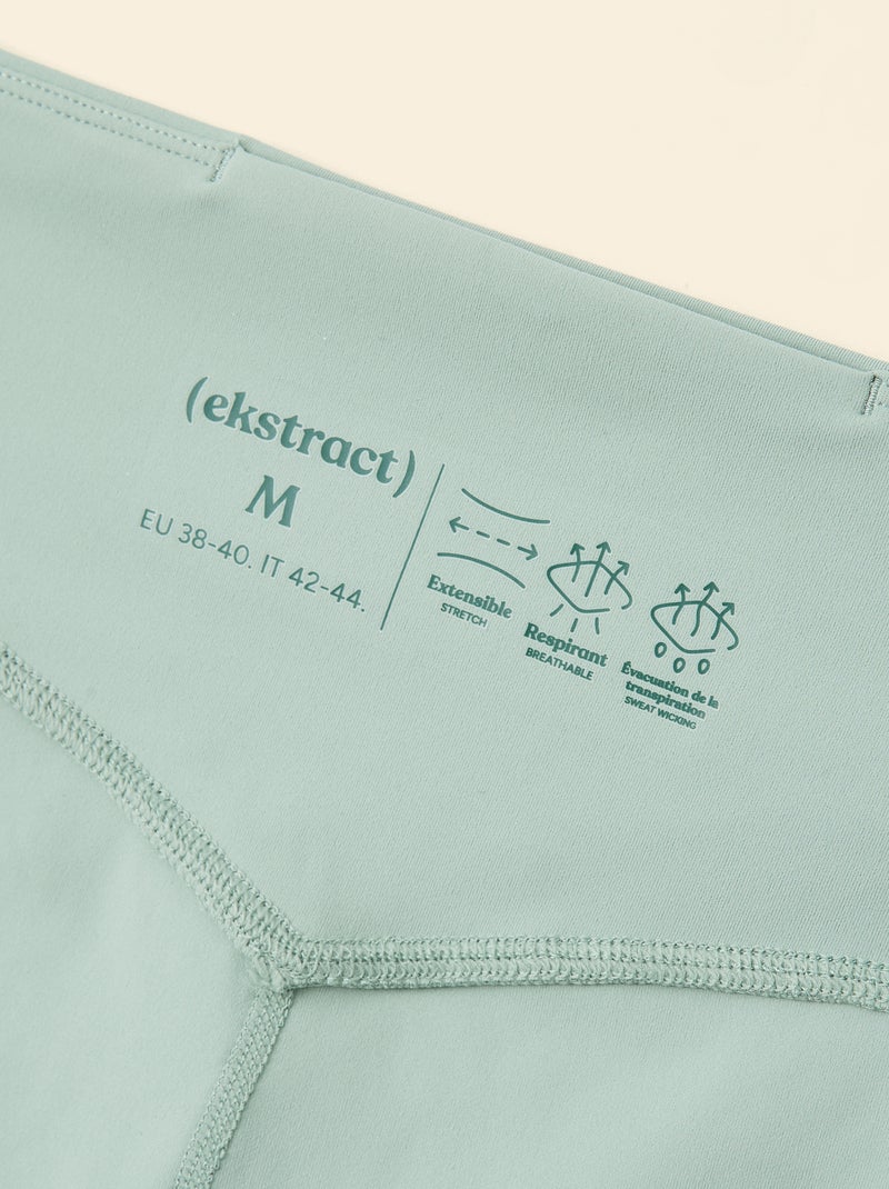 Legging de sport 7/8 - (ekstract) Vert - Kiabi