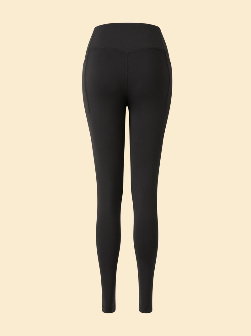 Legging de sport avec poches Noir - Kiabi