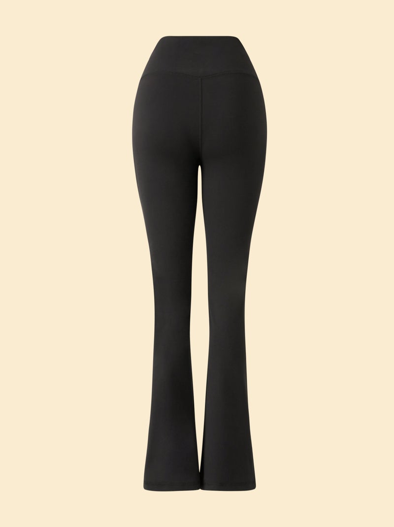 Legging de sport flare Noir - Kiabi