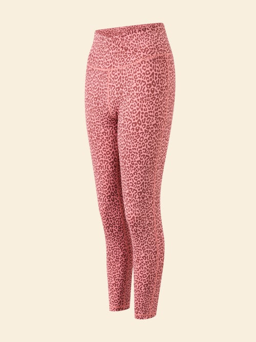Legging de sport imprimé léopard - Kiabi