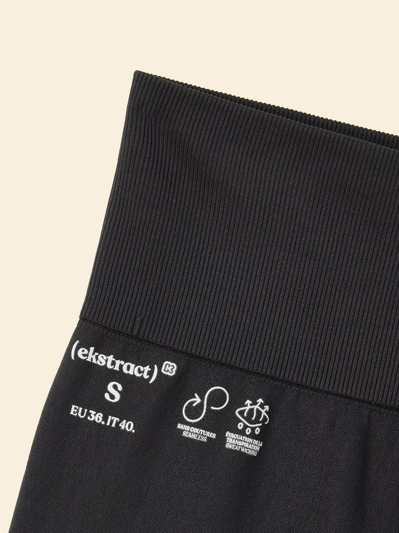 Legging de sport sculptant - (ekstract) Noir - Kiabi