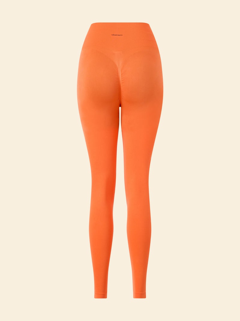 Legging de sport sculptant - (ekstract) Orange - Kiabi