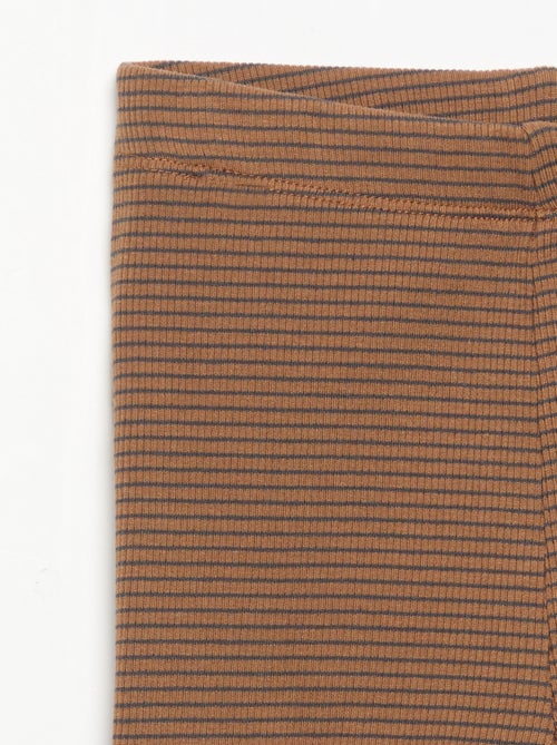 Legging en maille côtelée - Kiabi