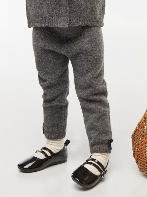 Legging en maille tricot - Kiabi