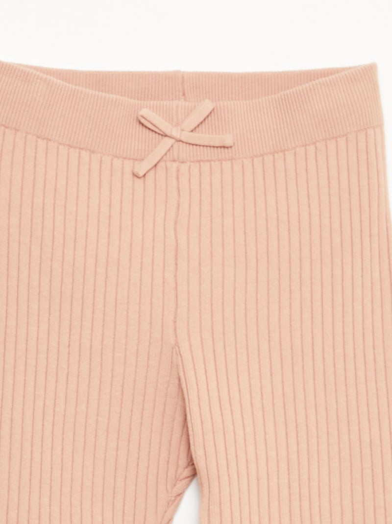 Legging en tricot Rose - Kiabi