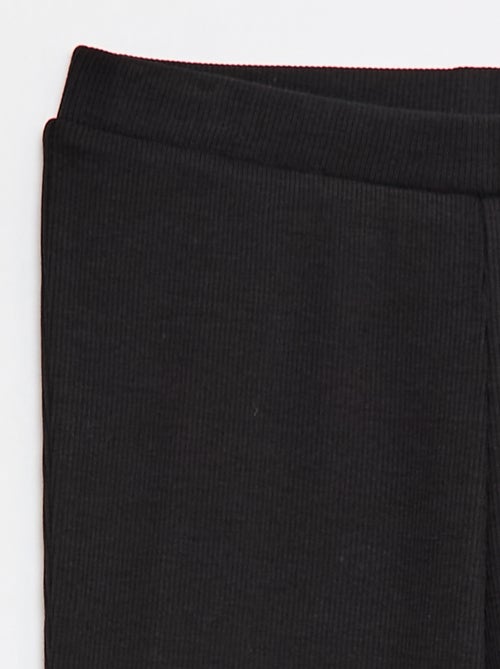 Legging flare côtelé - Kiabi