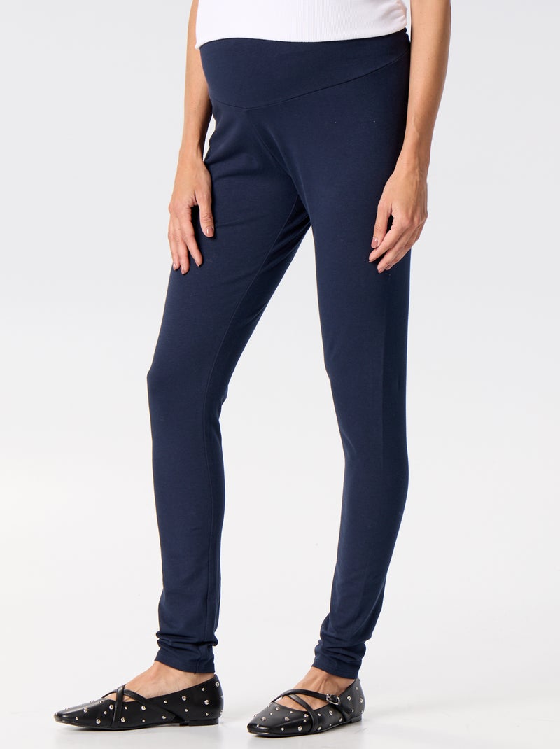Legging long sans couture Bleu - Kiabi