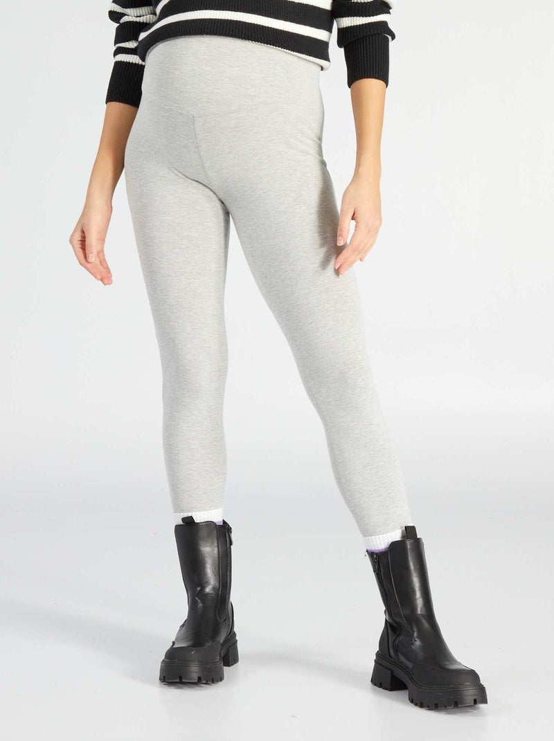 Legging maternité Gris - Kiabi