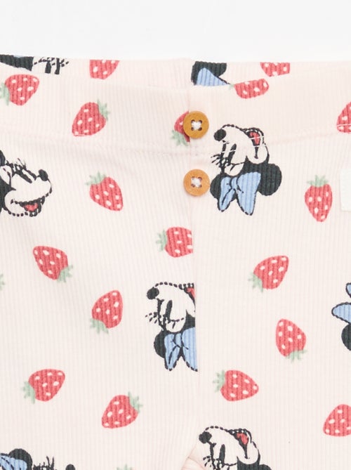 Legging 'Minnie' 'Disney' côtelé - Kiabi