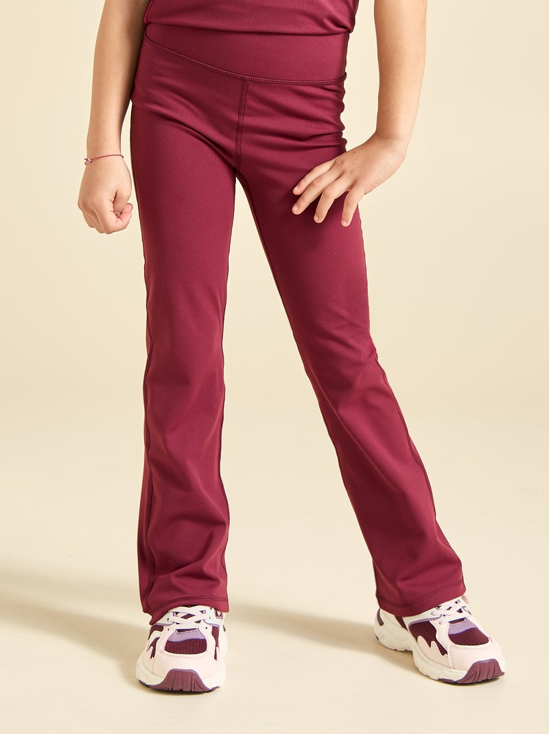 Legging multisport (ekstract) Rouge - Kiabi