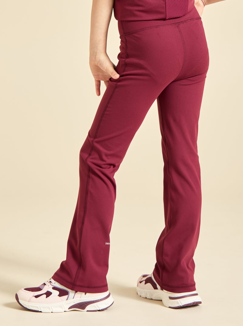 Legging multisport (ekstract) Rouge - Kiabi