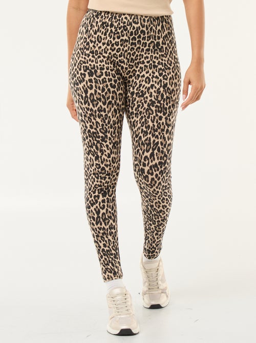Legging pour femme en maille légÚre à motif fantaisie - Kiabi Legging pour femme en maille légÚre à motif fantaisie - Kiabi