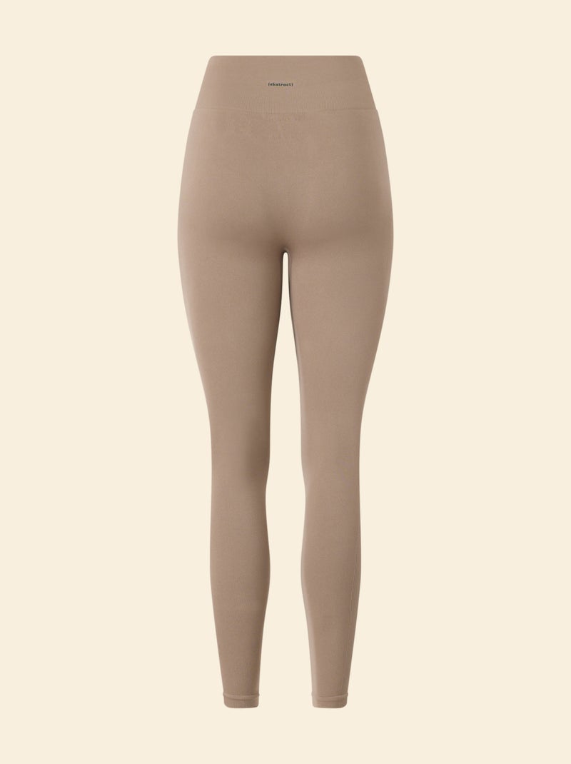 Legging sportivo a costine - (ekstract) Beige - Kiabi