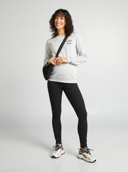Leggings a coste premaman - Kiabi