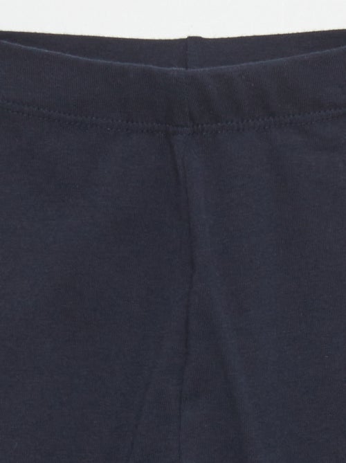 Leggings lunghi tinta unita in jersey - Kiabi
