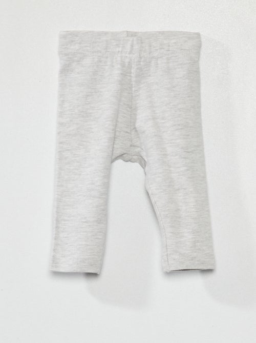 Leggings lunghi tinta unita in jersey - Kiabi Leggings lunghi tinta unita in jersey - Kiabi