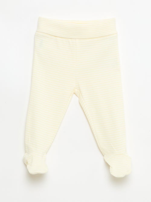 Leggings mit Füssen - Kiabi