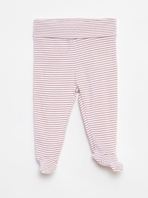 Leggings mit Füssen - Kiabi