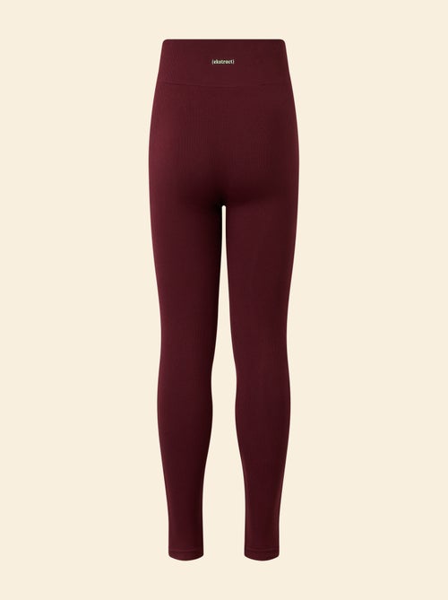 Leggings sportivi a costine - (ekstract) - Kiabi