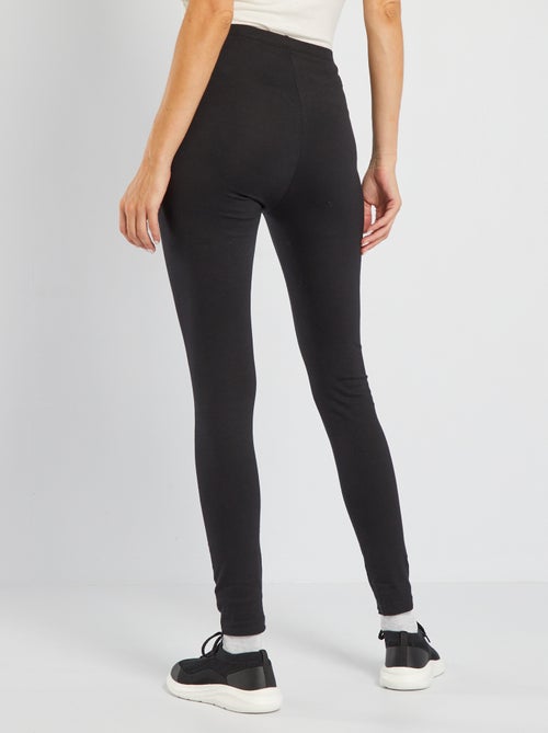 Leggings sportivi lunghi in cotone biologico da donna - Kiabi Leggings sportivi lunghi in cotone biologico da donna - Kiabi