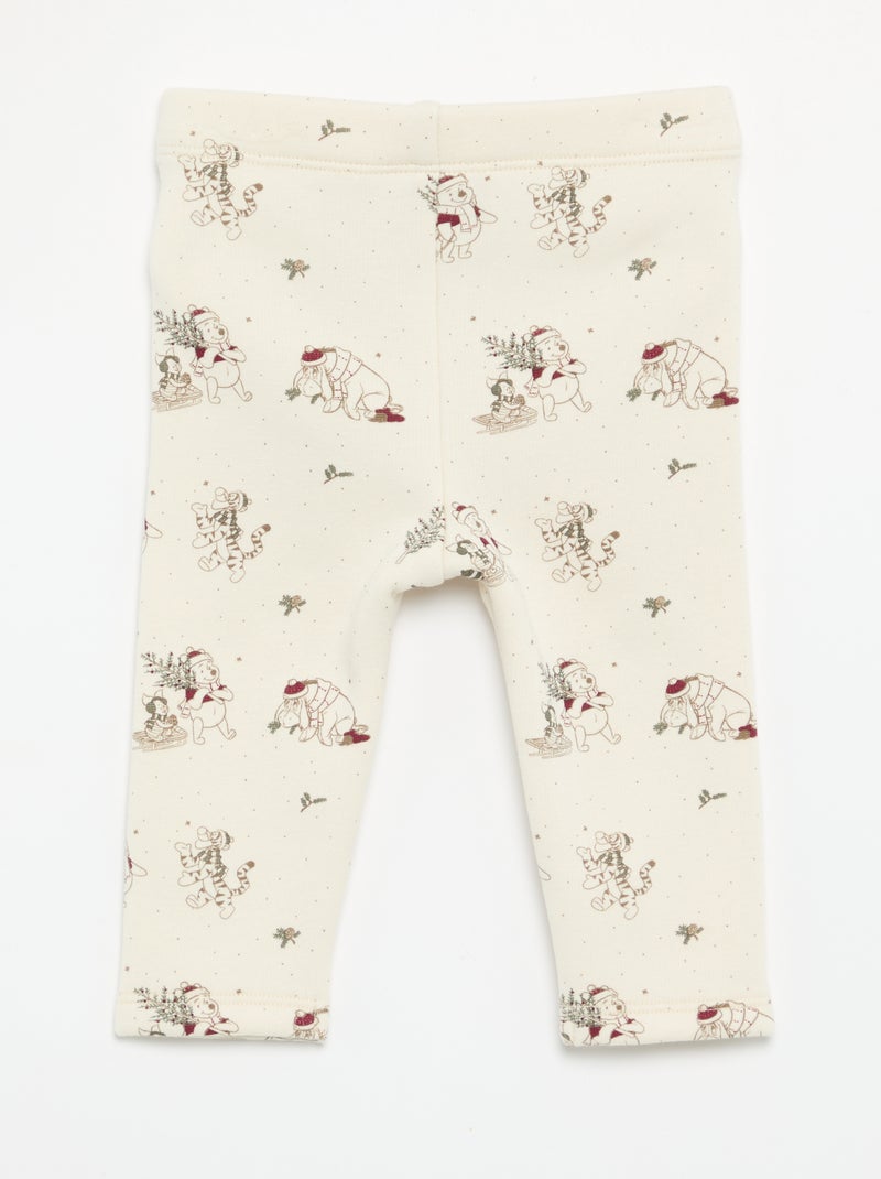 Leggings stampati 'Disney' Bianco - Kiabi