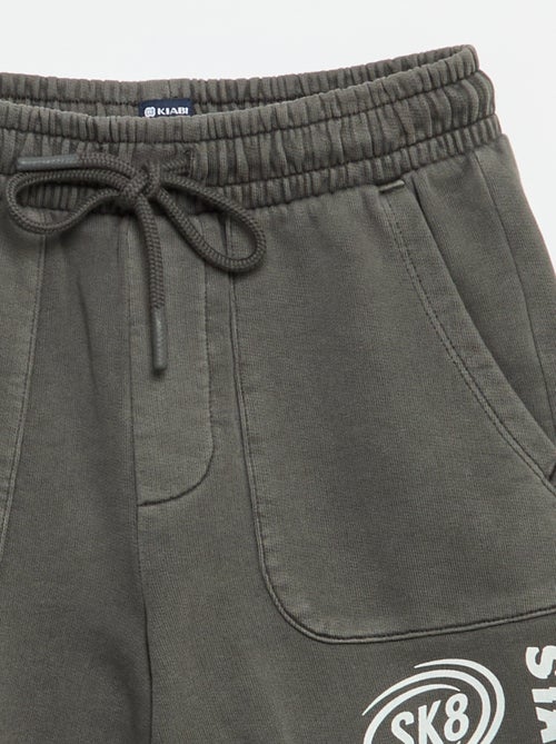 Leichte bedruckte Molton-Shorts - Kiabi