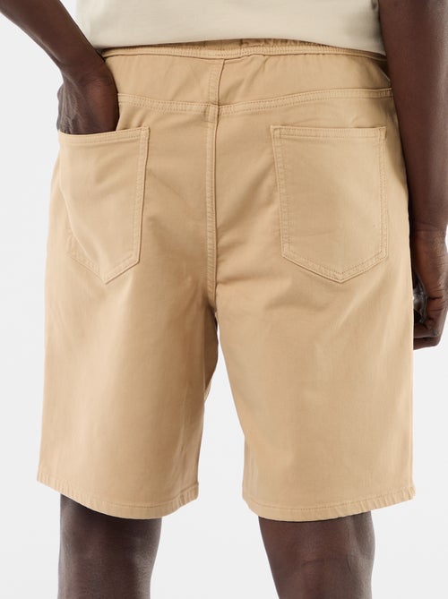 Leichte Bermuda mit Kordelzug - Kiabi Leichte Bermuda mit Kordelzug - Kiabi
