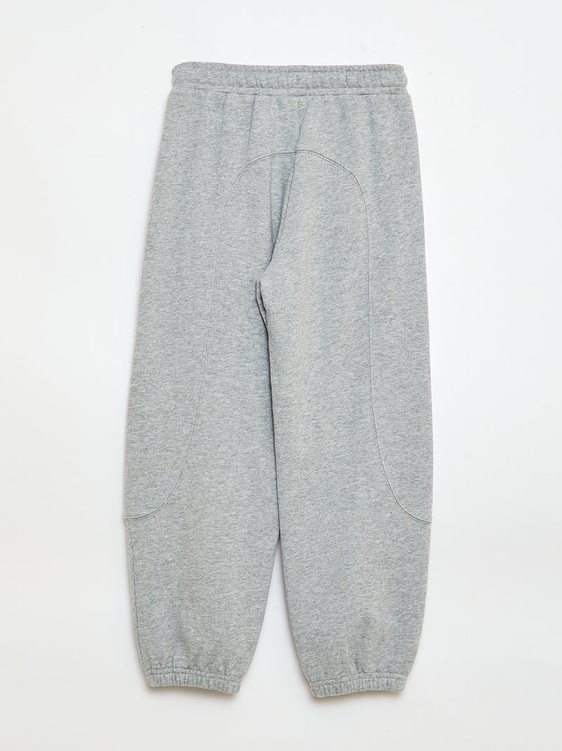 Leichte Fleece-Sporthose Beige - Kiabi