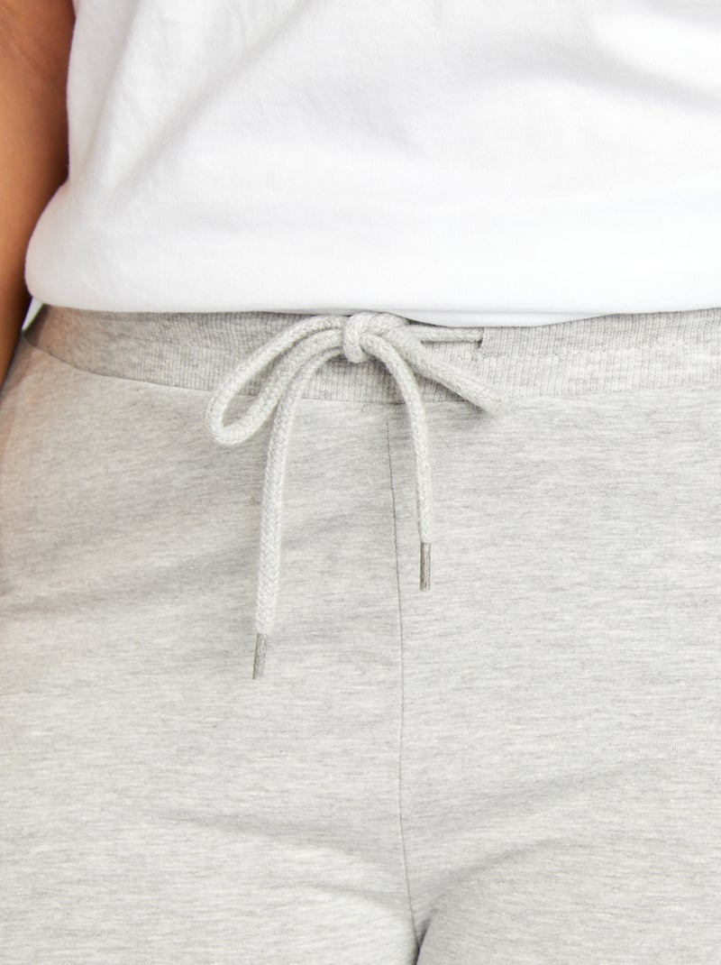 Leichte Komfort-Hose Grau - Kiabi